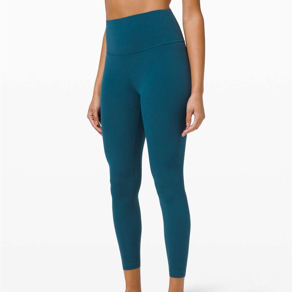 Lululemon Align Leggings 25” Blue Borealis Size 4